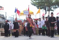 Pawai Budaya Lampung Barat | Foto: Yasir Arafat