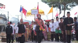 Pawai Budaya Lampung Barat | Foto: Yasir Arafat