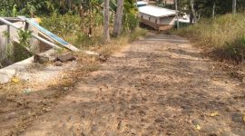 Foto: Kondisi jalan di Pekon Kayu Hubi, Kecamatan Pugung, Kabupaten Tanggamus. kabarindonesia.co
