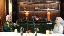 Bunda Paud Kabupaten Batang Hari, Zulfa memberikan materi di Dirjen GTK.