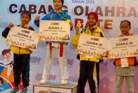 Nashiwa Heriyanto DJ raih emas dalam Kejurnas KKI O2SN 2023 di Jakarta