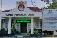Kantor Komite Pemilihan Umum (KPU) Kota Bandarlampung.