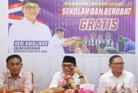 Bacagub Sumatera Selatan, Heri Amalindo beri pembekalan dalam ToT Kordinator Kecamatan Rumah Bersama Heri Amalindo Kabupaten Ogan Komering Ilir.