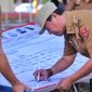 Pj. Bupati Lambar, Nukman melakukan Penandatanganan Pakta Integritas Netralitas ASN dan Non-ASN di Kabupaten Lampung Barat