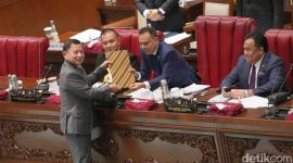 Pengesahan Revisi Undang-undang tentang IKN
Foto : detik.com