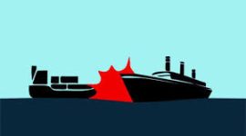 Ilustrasi kecelakaan laut.
Sumber: HaloSultra