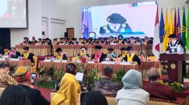 Keterangan foto: Rektor Unsri Kukuhkan 41 Guru Besar. Foto: RPS, kabarindonesia.co