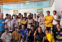 Caleg DPRD Provinsi Sumsel No. Urut 1 dari Partai Golkar Lury Elza Alex Noerdin lakukan konsolidasi di Muara Enim. Foto: RPS, kabarindonesia.co