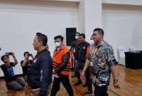 Syahrul Yasin Limpo saat menjalani pemeriksaan di KPK. Foto: Jawa Pos