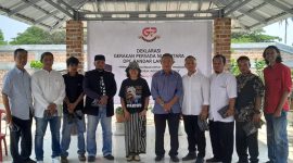 DPC GP Nusantara Bandarlampung siap menangkan Ganjar Pranowo dan Badri Tamam. Foto: Ferry HT, kabarindonesia.co