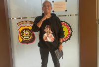 Dadang, terduga balap liar di Kota Palembang yang viral di media sosial.