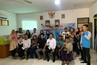 Mahasiswa Prodi HES IAI Nusantara Batanghari adakan Sosialisasi Hukum Bahaya Narkoba dan Konflik Agraria. Foto: Baidillah, kabarindonesia.co