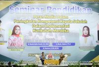 Pemkab Pesawaran adakan Seminar Pendidikan dengan tema Peran Media Dalam Peningkatan Kompetensi Kepala Sekoah Dalam Implementasi Kurikulum Merdeka. Foto: Budi Santoso, Kabar Indonesia