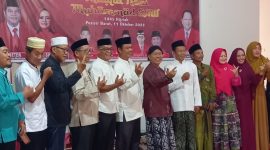 DPC PDI Perjuangan Pesibar peringati Maulid Nabi Muhammad SAW 1445 H. Foto: Joni Irawan, kabarindonesia.co