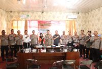 Polres Pesisir Barat gelar Latpraops Mantap Brata 2023. Foto: Humas Polres Pesibar