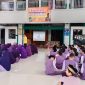  LPA Lampung Tengah mengadakan sosialisasi bahaya perundungan, seks bebas, dan narkoba di SMA Smart Insani. Foto: Hidayati, kabarindonesia.co