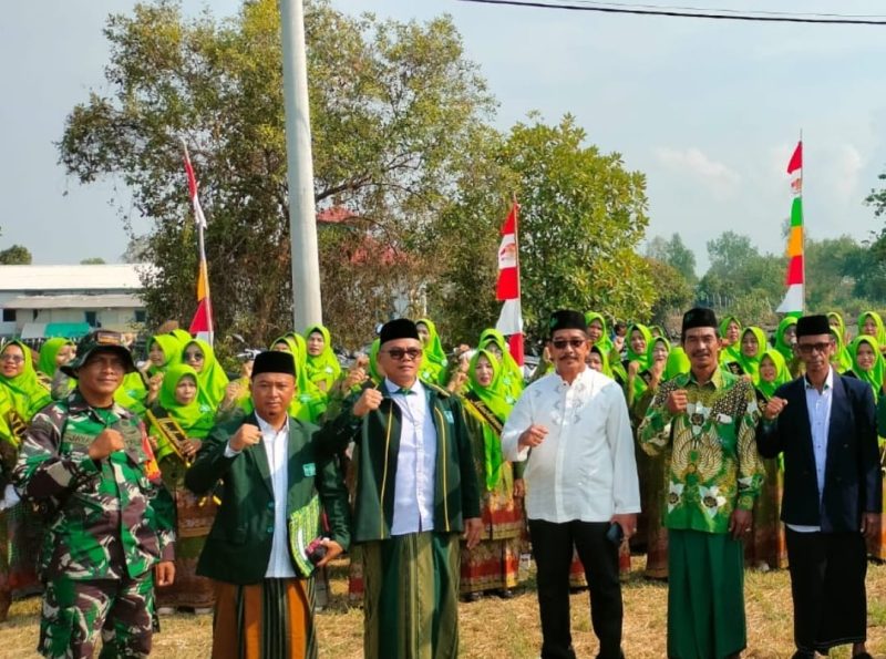 Ratusan santri Desa Bumi Pratama Mandira peringati Hari Santri Nasional. Foto: Taufiq Yusuf, kabarindonesia.co
