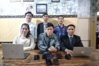 AG dan kuasa hukumnya melaporkan Kapolsek Gelumbang ke Polda Sumsel. Foto: RPS, Kabar Indonesia