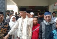Relawan sambut hangat Ganjar Pranowo di Sumatera Selatan. Foto: Irwanto, Kabar Indonesia