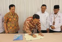 Pemkab Batanghari dan PT. IIS lakukan program pencegahan stunting. Foto: Baidillah, Kabag Indonesia