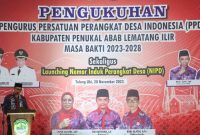 Bupati PALI, Heri Amalindo mengajak seluruh Pengurus PPDI Kabupaten PALI untuk hadirkan inovasi setiap desa. Foto: RPS, Kabar Indonesia.