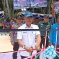 Sekretaris Dinas Pemuda dan Olahraga Pesisir Barat, Syarif Husin mewakili Kadispora Pesibar membuka Turnamen Volley Ball Pekon Walur. Foto: Joni Irawan, Kabar Indonesia