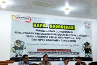 Bawaslu Tanggamus adakan Rakor Publikasi dan Dokumentasi Pengawasan Pemilu. Foto: Dedi Heryadi, Kabar Indonesia