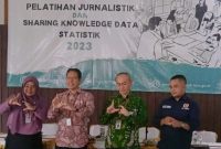 BPS Lampung Barat gelar pelatihan jurnalistik . Foto: Joni Irawan, Kabar Indonesia