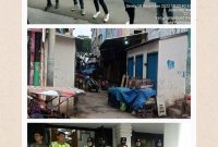 Massa dari Masyarakat Demokrasi Kemanusiaan (MDK) melakukan aksi massa menuntut Pj Walikota Palembang tindak tegas bangunan liar di daerah Lorong Babi, Palembang. Foto: RPS, Kabar Indonesia.