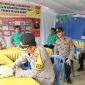 Kapolres Pesisir Barat, Alsyahendra tinjau langsung Pos Nataru di Kecamatan Lemong yang berbatas dengan Provinsi Bengkulu. Foto: Joni Irawan, Kabar Indonesia.