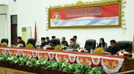 Pj Bupati Tubaba Hadiri Rapat Paripurna DPRD Tubaba Tentang Pembicaraan Tingkat II atas 7 Raperda. Foto: Andi Rahman, Kabar Indonesia.