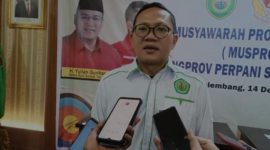 Ketua Umum Persatuan Panahan Indonesia (Perpani) Sumatera Selatan Periode 2023-2024, Firdaus Hasbullah. Foto: RPS, Kabar Indonesia