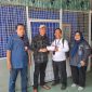 Personel Panwascam Labuhan Ratu sedang melakukan pengawasan terhadap kampanye yang dilakukan Partai Nasdem pada Kamis (14/12/2023). Foto: Ferry HT, Kabar Indonesia