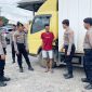 Kasat Samapta Polres Tulang Bawang mewakili Kapolres Tuba, AKBP Jibarel Bata Awi melakukan Gelar Patroli Perintis Presisi di tiga lokasi. Foto: Andi Rahman, Kabar Indonesia.