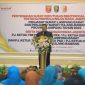 Pj. Bupati Tulang Bawang menyampaikan kata sambutan setelah dilantik oleh Gubernur Lampung, Arinal Djuanidi pada Senin (19/12/2023). Foto: Humas Pemkab Tuba