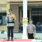 Kapolres Tulang Bawang Barat, Ndaru Istamawan memimpin Gelar Apel Pasukan Operasi Lilin Krakatau Untuk Pengamanan Nataru Tahun 2023. Foto: Andi Rahman, Kabar Indonesia