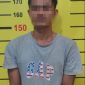 ES warga Natar, Lampung Selatan terduga pelaku pencurian sepeda motor di Tiyuh Indraloka Jaya, Tulang Bawang Barat berhasil diringkus petugas Polsek Lambu Kibang pada Selasa (2/1/2024). Foto: Humas Polres Tulang Bawang Barat