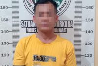 Seorang residivis yang merupakan warga Gunung Batin ditangkap petugas Polres Tulang Bawang karena diduga menjadi bandar sabu-sabu pada Jum'at (5/1/2024). Foto: Humas Polres Tulang Bawang Barat.