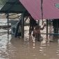 Instalasi pengolahan air bersih milik PDAM Tirta Merangin terendam banjir. Foto: Hardi Yuda, Kabarindonesia.co