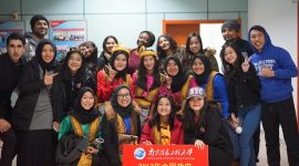 Meidiga Farahza Danty, mahasiswa asal Palembang yang kini menempuh studi S2 di University of Gloucestershire yang memiliki banyak prestasi. Foto: Dokumen Pribadi
