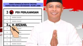 Caleg Dapil 2 DPRD Provinsi Jambi dari PDI Perjuangan, H. Arzanil. Foto: Dokumentasi Pribadi, Kabarindonesia.co