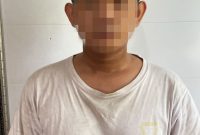 MA (24) warga Simpang Sender, Kabupaten OKU Selatan, pelaku penggelapan uang koperasi yang ditangkap petugas Polres Tulang Bawang Barat. Foto: Andi Rahman, Kabarindonesia.co