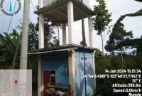 Bangunan Pamsimas Dusun 4 Pekon Rata Agung, Kecamatan Lemong, Kabupaten Pesisir Barat, Provinsi Lampung yang diduga mangkrak dan tak berfungsi sebagaimana mestinya. Foto: Joni Irawan, Kabarindonesia.co