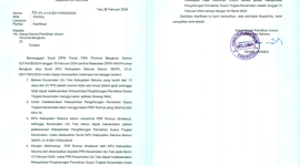 Surat Klarifikasi KPU Kabupaten Seluma terhadap polemik penundaan rekapitulasi suara di PPK Kecamatan Ulu Talo, Kabupaten Seluma, Provinsi Bengkulu dalam Pemilu 2024.