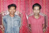 MN dan WN, dua pelaku pencurian, warga Kampung Kekatung, Kecamatan Dente Teladas, Kabupaten Tulang Bawang berhasil diamankan petugas Polres Tulang Bawang pada Minggu (4/2/2024).