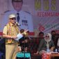 Pj. Bupati Lampung Barat, Nukman memimpin Musrenbang di Kecamatan Balik Bukit, Kabupaten Lampung Barat pada Senin (5/2/2024). Foto: Haeruel Abadi, Kabarindonesia.co