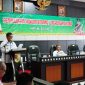 Asisten III Bidang Administrasi Umum Pemkab Tulang Bawang Barat, M. Rasidi membuka Penyuluhan Hukum Perlindungan dan Pengelolaan Lingkungan Hidup pada Rabu (7/2/2024). Foto: Andi Rahman, Kabarindonesia.co