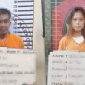 AA (39) dan YI (21) keduanya warga Kabupaten Tulang Bawang yang ditangkap petugas Satresnarkoba Polres Tulang Bawang karena dugaan melakukan jual beli narkotika jenis sabu. Foto: Humas Polres Tulang Bawang
