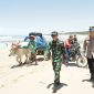 Kapolres Pesisir Barat, AKBP Alsyahendra dan Dandim Lampung Barat, Letkol Inf. Rinto Wijaya langsung memimpin personelnya mengawal distribusi logistik Pemilu 2024 ke daerah terisolir di Pesisir Barat pada Minggu (11/2/2024). Foto: Joni Irawan, Kabarindonesia.co