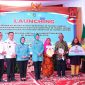 Ketua TP-PKK Pusat, Tri Tito Karnavian membuka Launching Tiga Gerakan Serentak se-Sumsel pada Rabu (21/2/2024). Foto: Rizky Pratama Saputra, Kabarindonesia.co